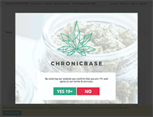 Tablet Screenshot of chronicbase.com